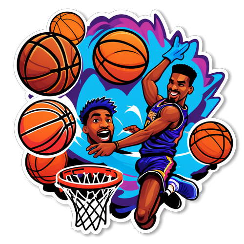 Basketball Games Today Sticker