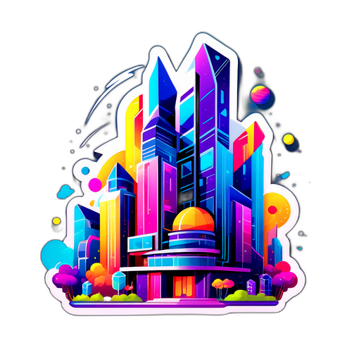 Futuristinen rakennus