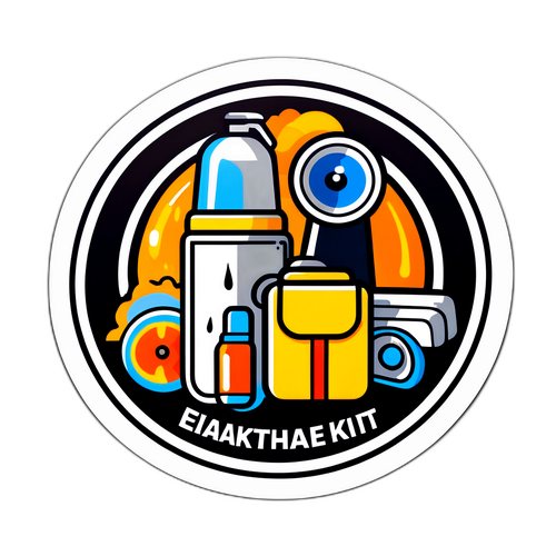 Sticker ng Kit para sa Lindol