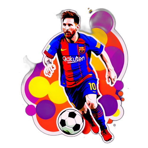 Stiker Sporty Messi