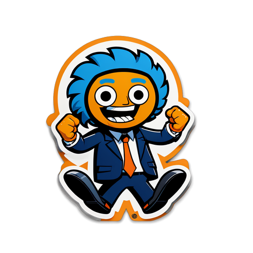 Legesydende SEC Karakter Sticker