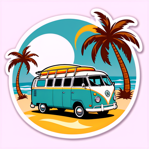 Surf's Up! Discover the Vintage Van That Takes You Back to Endless Beach Adventures!