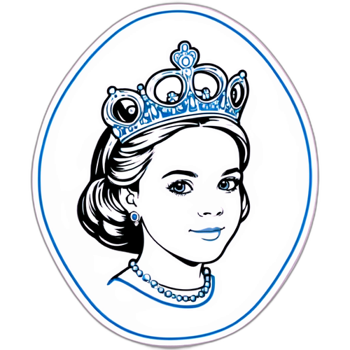 Prinsessan Estelle med kungliga inslag