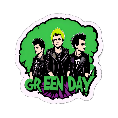 Green Day Klistermærke