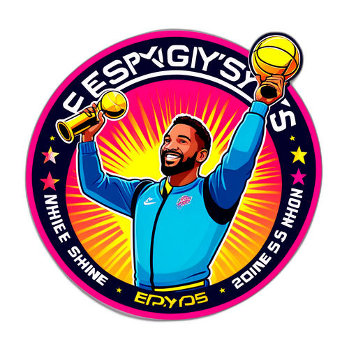 ESPYs 2025 Vibrant Sticker
