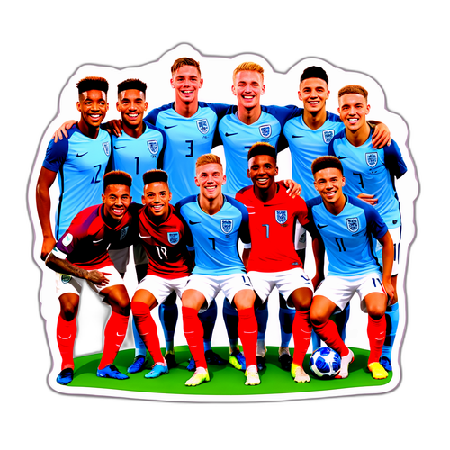 England U21 Lagfoto