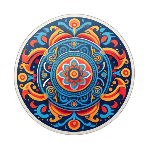 Isang kaakit-akit na disenyo na nagtatampok sa konsepto ng Samsara