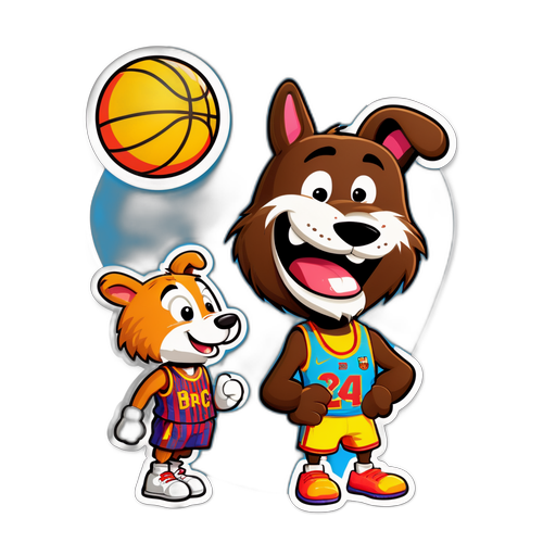 Katuni za Wanyama wa Barca na Breogán