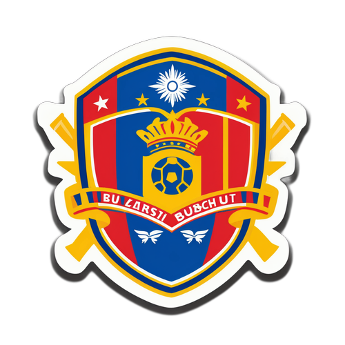 Sticker Rivalitate FCSB și Rapid București