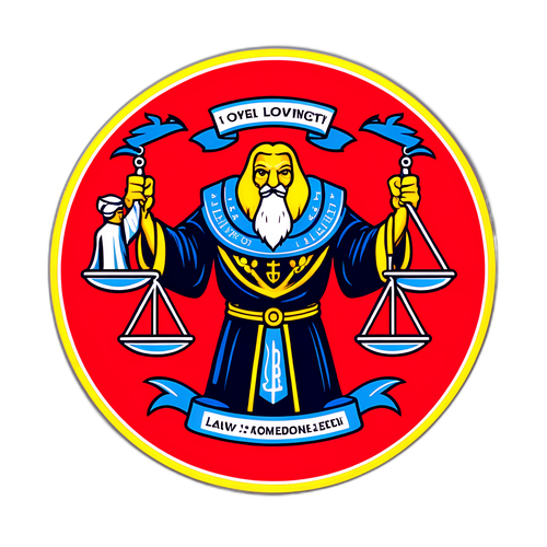 法律的重要性与幽默结合的设计