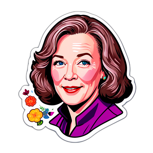凱瑟琳·歐哈拉角色的多樣風格貼紙