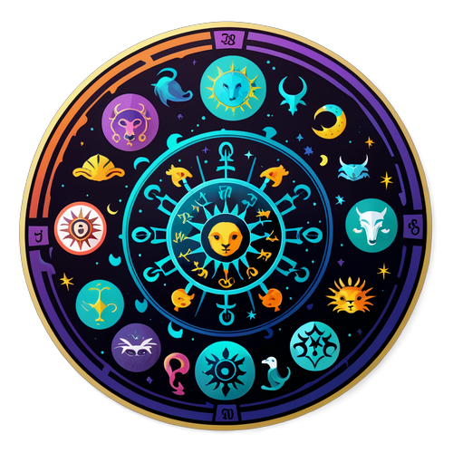 Mystisk Zodiak Hjul