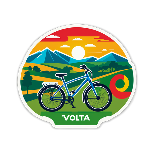 Aventure-se na Volta a Portugal 2024: O Adesivo Perfeito Para Ciclistas e Aficionados!