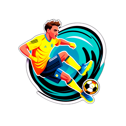 Sticker ya Viktor Gyökeres Akicheza Mpira