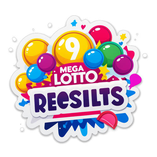 Masayang Mega Lotto Resulta Sticker