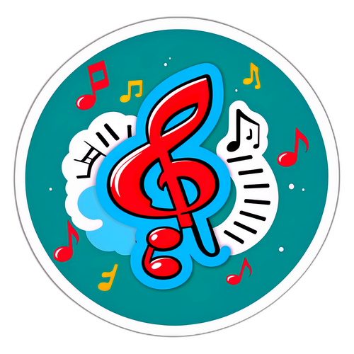 音樂魅力貼紙
