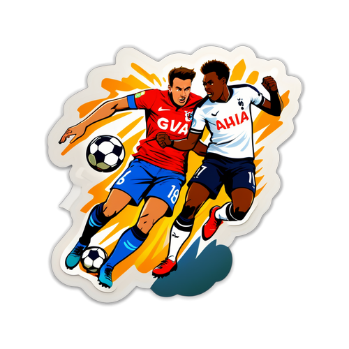Sticker van de Clash tussen Tottenham en Bodø/Glimt