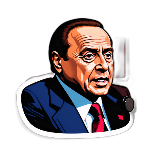 Sticker di Piersilvio Berlusconi con Media