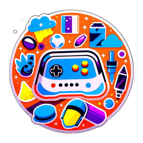 Ілюстрація із елементами 'Steam' та популярних ігор