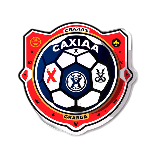 Adesivo do Jogo Caxias x Guarany