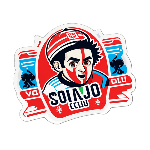 Наклейка з емоціями вболівальників під час матчу Самсунспор і Динамо Київ