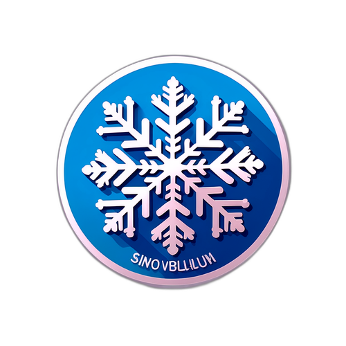 Snowflake Sticker