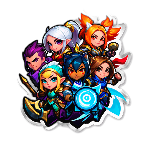 Stickers inspirowane League of Legends