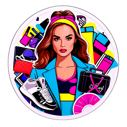 Fashionfuld Sticker af Haley Kalil
