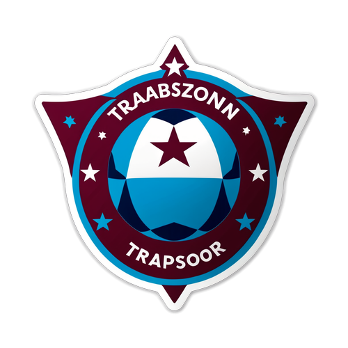 Trabzonspor Amblemi Futbol Tasarımı