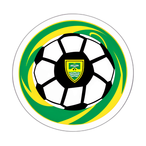 Adesivo Vibrante do Jogo de Futebol entre Ferroviária e Criciúma