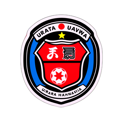 Наклейка с эмблемой Urawa Reds