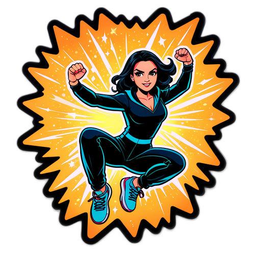 Maite Kelly in beeindruckender Pose