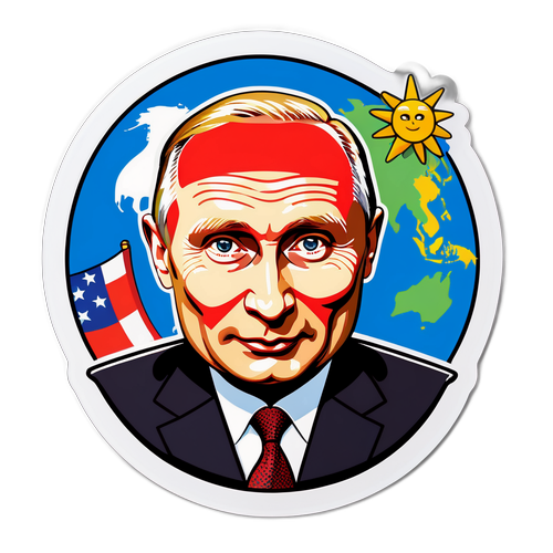Vladimir Putin'E Dair Alaycı Karikatür