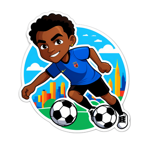 Legende fodboldsticker