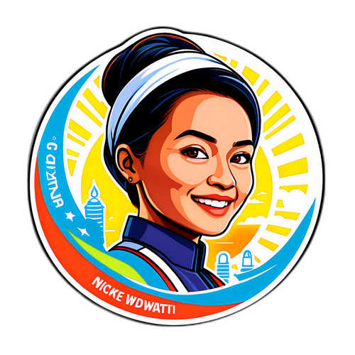 Stiker Tribute Nicke Widyawati