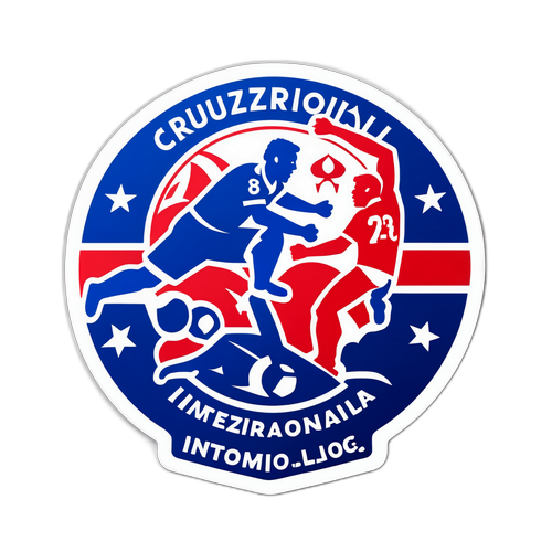 Cruzeiro vs Internacional Maçı Stickerı