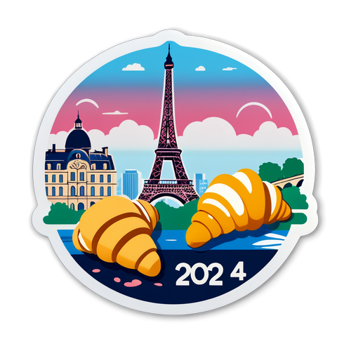 Unapokutana na Upendo: Sticker ya Kijitabu ya 'Paris 2024' Inayotengeneza Nafasi ya Kimapenzi!