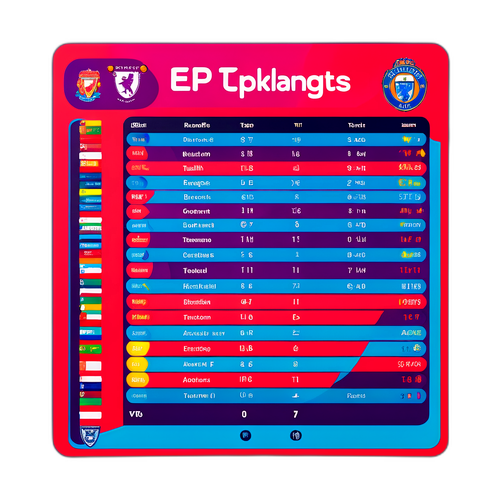 Muundo wa Kisasa wa Jedwali la EPL la Siku Hizi