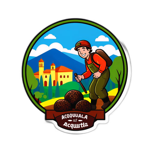 Sticker Giocoso di Acqualagna