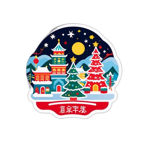 新北耶誕城冬季慶祝貼紙