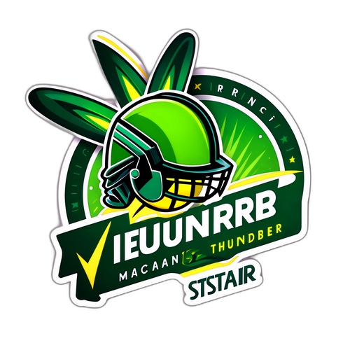 क्रिकेट थीम वाला स्टीकर: मेलबर्न स्टार्स और सिडनी थंडर