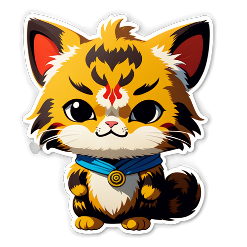 可爱猫咪贴纸