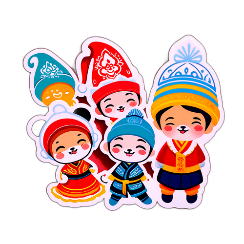 สติ๊กเกอร์ "เสน รัก" ที่น่ารักและอบอุ่น