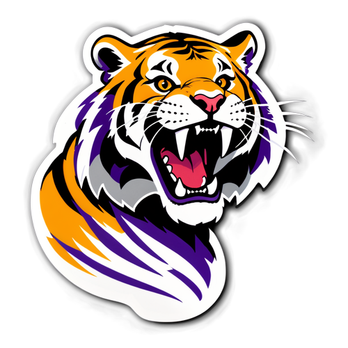 LSU Tiger Sticker