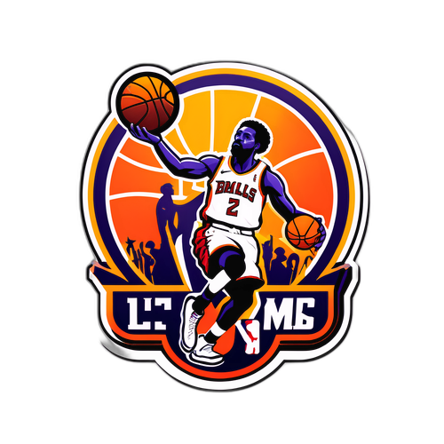 NBA Takımlarının En Sevilen Oyuncularını Temsil Eden Sticker