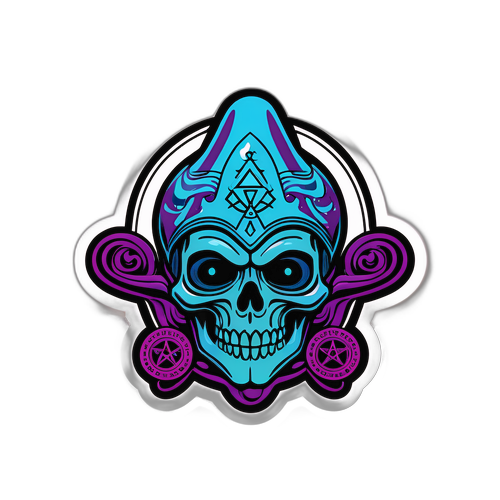 Mythischer Uhudler-Verschwörung Aufkleber