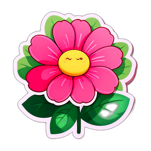 可愛い花のイラスト「はな」