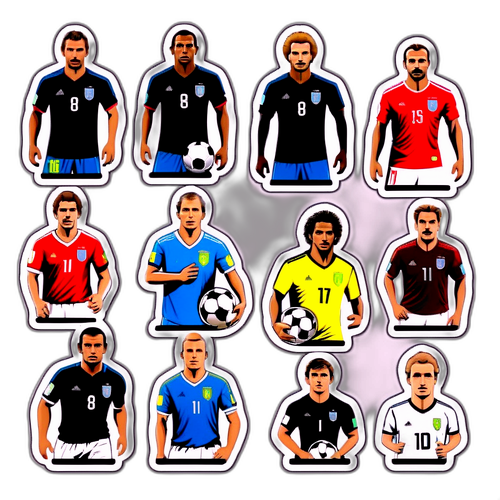 Các cầu thủ bóng đá nổi tiếng trong giải đấu vòng loại World Cup