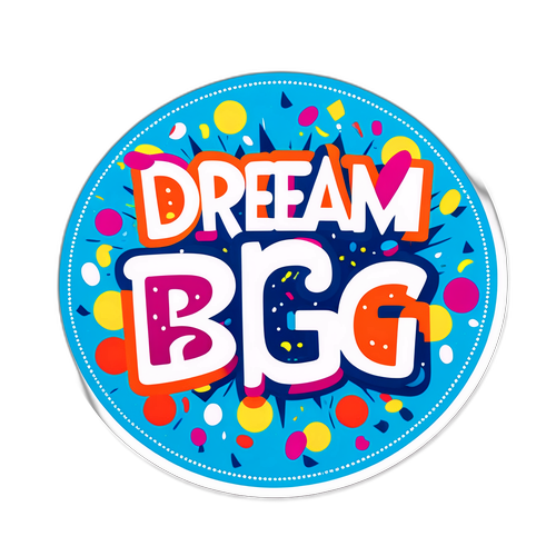 Masayang Sticker ng Lottery Ticket