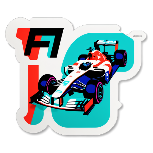 Onvergetelijke Actie: De Sticker Die Elke F1 Fan Moet Hebben!